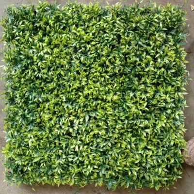 가짜 인공 벽 잔디 50cm * 50cm 크기 집과 상점 장식 및 소음 감축을위한 완벽한 솔루션