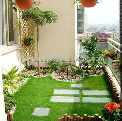 품질  40mm Playground Artificial Grass With Dtex 11600 And 18900 Density Used For Landscape Decoration 공장