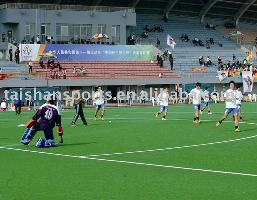 축구 인위 잔디 CPP + LENO 뒷받침 5/8 인치 지름과 40mm 스파일 높이