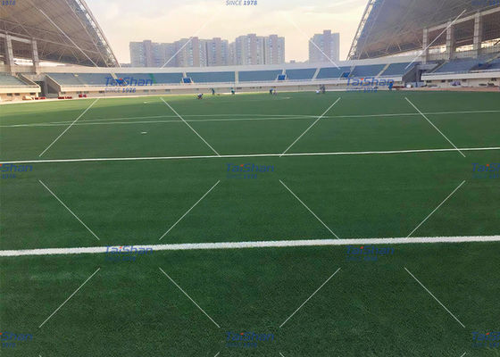 FIFA 인증을 받은 55mm 덩어리 높이 고밀도 인위 잔디