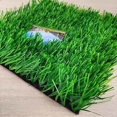 55mm 덩어리 높이 축구 인공 잔디 채울 필요 자외선 저항성 물 투과성 녹색 인공 잔디