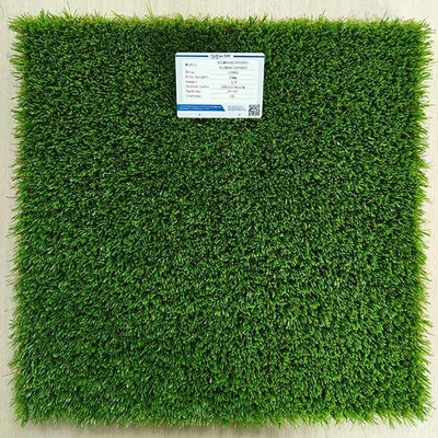 PU 접착제 28mm 13800 Dtex 풍경 인공 잔디 이중 PP 뒷바닥 발코니 뒷마당 장식 자외선 저항 낮은 유지 보수