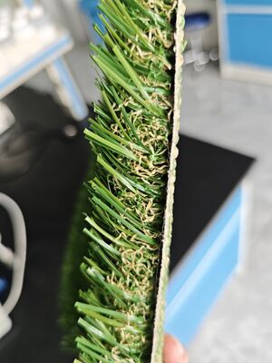 채우지 않는 녹색 인공 잔디 투명한 라텍스 30mm PE&PP 재료 작은 모래 필요 하 여 배수 구멍