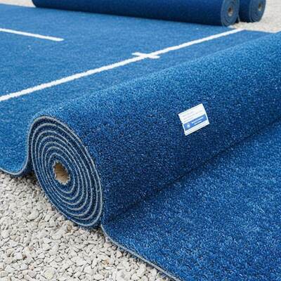 12mm 고밀도 블루 인조 잔디 파델 코트용 스포츠 코트 우수 성능